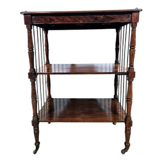 Art Nouveau Shelf in Rosewood For Sale