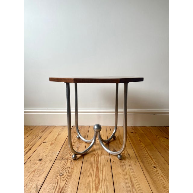 Vintage Bauhaus Octagonal Side Table, 1920s For Sale - Image 18 of 18