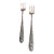 Mid 19th Century Kirk and Son Silver Oyster Forks - a Pair For Sale
