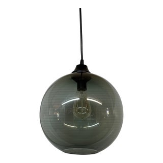 Jeremy Pyles for Niche Modern Solitaire Pendant, Smoke For Sale