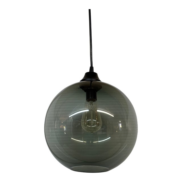 Jeremy Pyles for Niche Modern Solitaire Pendant, Smoke For Sale