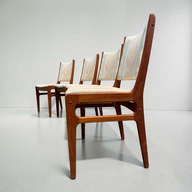 D-Scan Teak Dining Chairs - Set of 6 For Sale In Miami - Image 6 of 13