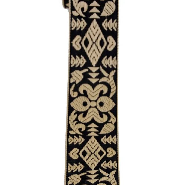 3 Vintage Rolls of Fingerinspire Embroidered Ribbon Trim For Sale - Image 4 of 8