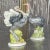 Vintage Boho Glazed Ceramic Ostrich - a Pair For Sale - Image 4 of 7