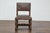 Late 19th Century English 1880s Child's Chair with Turned Legs and Oil Cloth Upholstery For Sale - Image 5 of 12