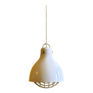 Vintage Danish Industrial Pendant Lamp For Sale