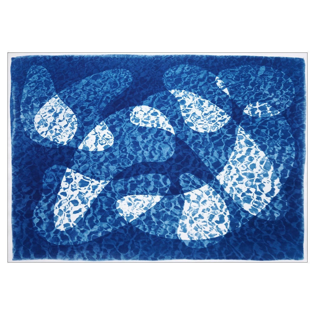 Water Reflection of Fish Under Water, 2021, Paper | Chairish