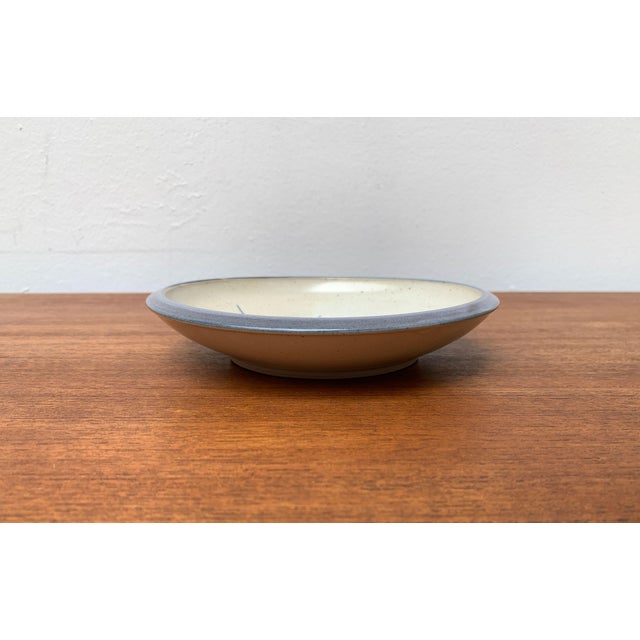 Vintage Ceramic Bowl with Flower Motifs, 1970s For Sale - Image 10 of 14