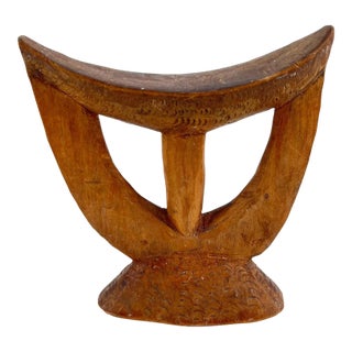 Early 20th Century Wooden Headrest Ethiopia For Sale