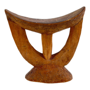 Early 20th Century Wooden Headrest Ethiopia