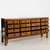19th century Chinese apothecary console, crafted in elm with sixteen functional drawers and a hand-buffed lacquered...