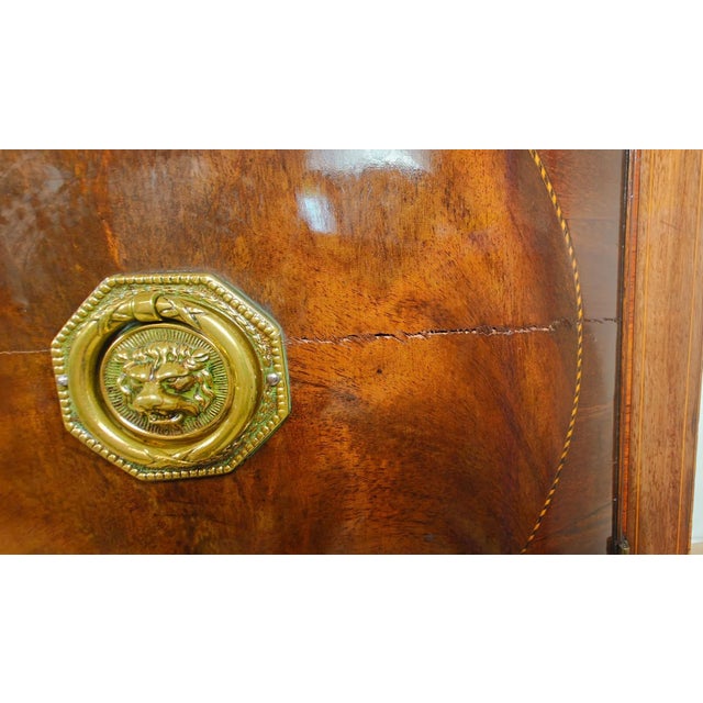 Antique English Georgian Sideboard in Mahogany, 1830 For Sale - Image 18 of 18