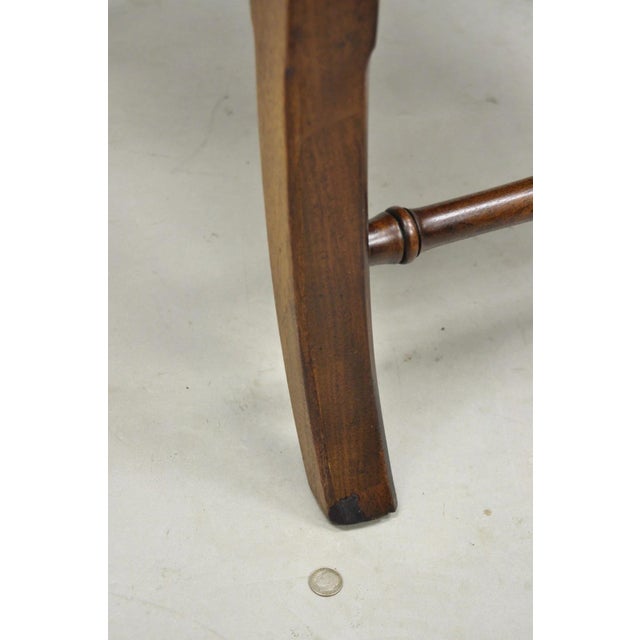 Late 20th Century Henredon Aston Court Chinoiserie Georgian Mahogany Dining Arm Chairs - A Pair For Sale - Image 16 of 18