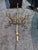 Vintage Hollywood Regency Gold Gilt Wrought Iron Coffee Cocktail Table Exquisitely Large For Sale - Image 13 of 13