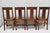 Antique Mission Oak Arts & Crafts T-Back Limbert Style Dining Chairs - Set of 4 For Sale - Image 12 of 18
