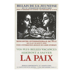 Picasso Lithograph 61 Relais De Jeunesse 1959
