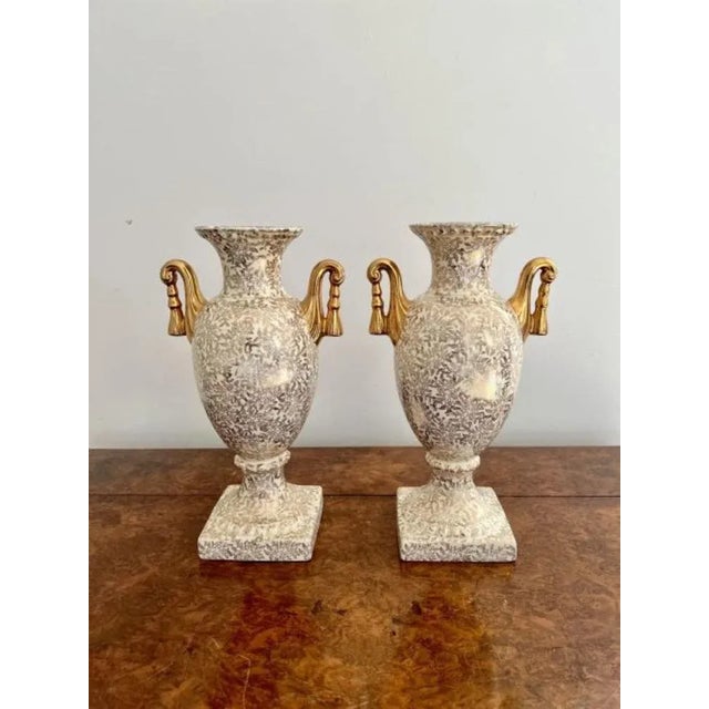 Antique Victorian Vases, 1890, Set of 2 For Sale - Image 6 of 8