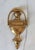 Vintage Traditional Solid Brass Urn-Style Door Knocker For Sale - Image 4 of 9