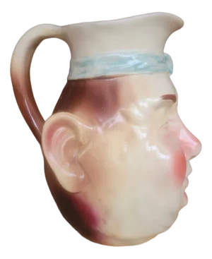 Slip Pitcher from Sarreguemines, 1970s