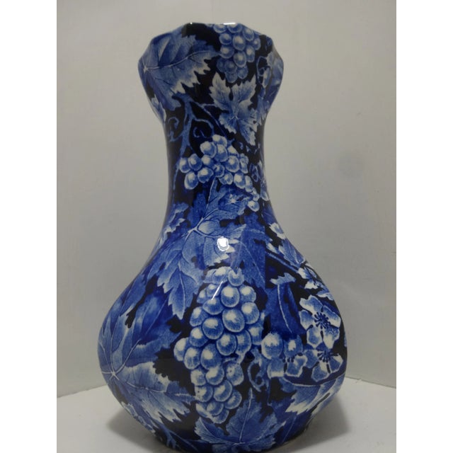 Mid-Century Modern Druva Rörstrand Porcelain Wine "Grape" Vase For Sale - Image 3 of 8