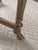 Brass 1960s Italian Brass & Glass Hooved Foot Oval Cocktail Table For Sale - Image 8 of 11