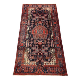 Middle Eastern Nahavand Rug in Wool For Sale