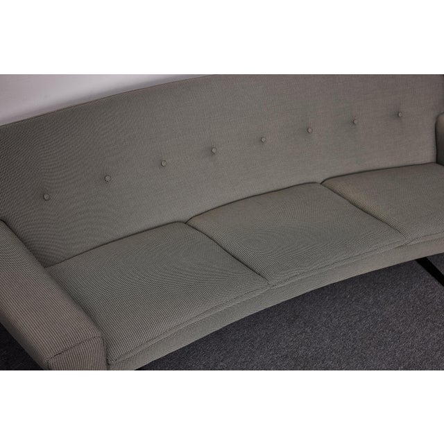 Mid-Century Feniux Curved Sofa by Johannes Andersen for Trensums, Sweden, 1960s For Sale - Image 11 of 13