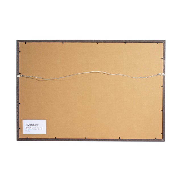 1978 “Swimming Pool” Serigraph Print by Roger Benedetti For Sale - Image 9 of 9