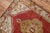 Traditional Traditional Red Vintage Turkish Oushak - 3'8" x 4'11" For Sale - Image 3 of 6