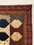 Textile Vintage Traditional Americana Geometric Quilted Textile Art, Brown, Navy, Cream For Sale - Image 7 of 12