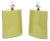 Modernist Lime Green Glazed Ceramic Lamps, Pair For Sale