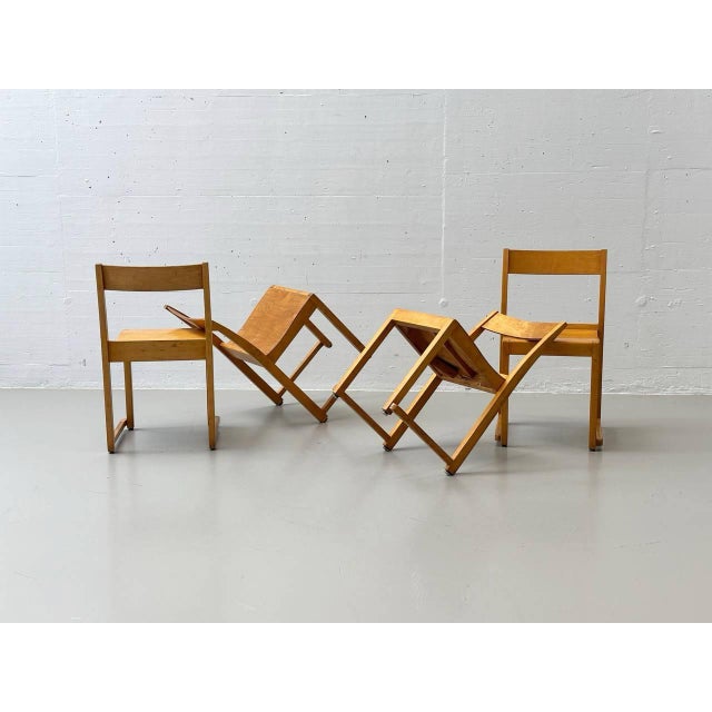 Orchestra Chairs by Sven Markelius, 1940s, Set of 4 For Sale - Image 6 of 18