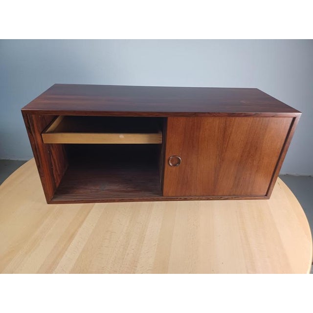 Rosewood Wall Cabinet by Kai Kristiansen for Feldballes Mobelfabrik, 1960s For Sale - Image 13 of 18