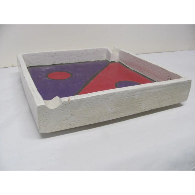Raymor Ceramic Ashtray Catchall Attributed to Aldo Londi for Bitossi 1960s For Sale In Providence - Image 6 of 7