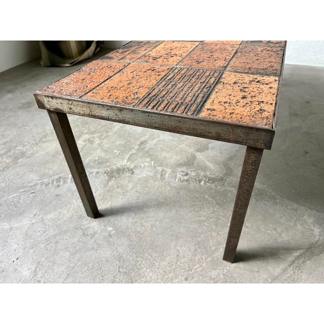 French Coffee Table from Vallauris, 1960 For Sale - Image 10 of 18