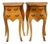 Louis XV French Birch Burl Nightstands, 1920s, Set of 2 For Sale