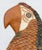 Brown Vintage Leather Parrot by Federico For Sale - Image 8 of 10