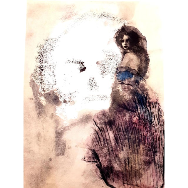 Leonor Fini, Road to Death, 1964, Lithograph For Sale - Image 4 of 7