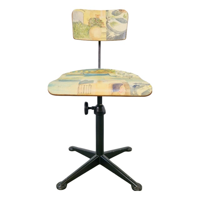 Vintage Desk Chair by Friso Kramer for De Cirkel Ahrend, 1960 For Sale
