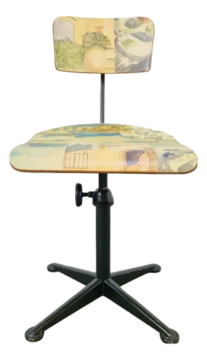 Vintage Desk Chair by Friso Kramer for De Cirkel Ahrend, 1960