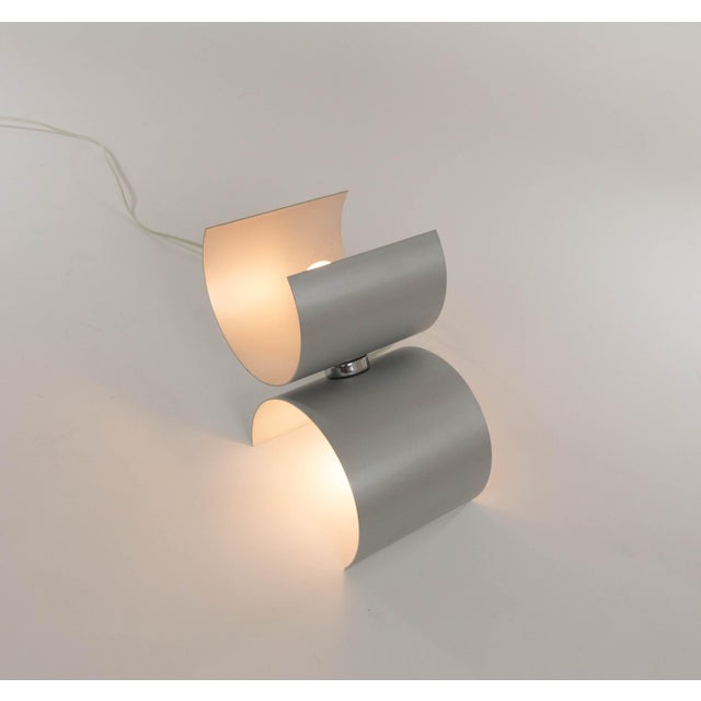 Aluminium Table Lamp by Nucleo Sormani, 1970s For Sale - Image 9 of 10