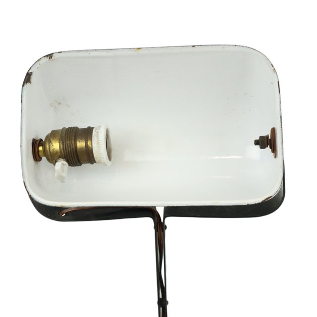 Metal Art Deco Desk Lamp from Erpe, 1920s For Sale - Image 7 of 11