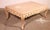 Exquisite Louis XV style coffee table in painted wood. A very beautiful piece featuring a lovely carved frieze and elegant...