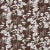 SAMPLE - Schumacher Spring Floral Indoor/Outdoor Fabric In Brown For Sale