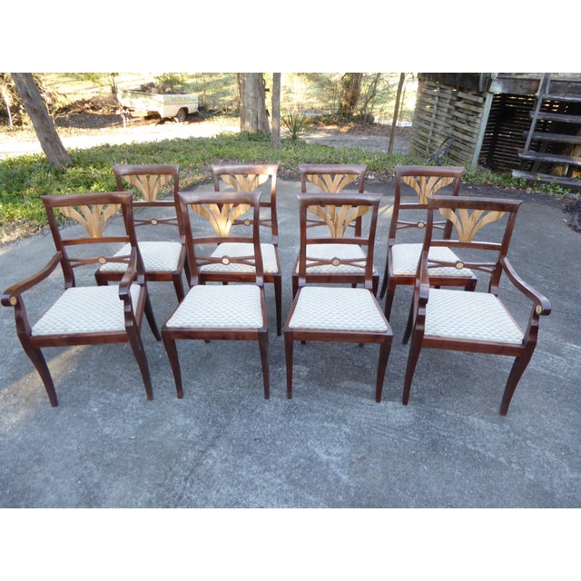 Dining Tbl. In Olive Ash Regal and Rare - With Walnut Embellishments by RichardGentryDesigns For Sale - Image 10 of 12