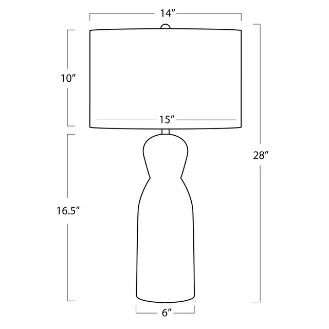 2020s Indie Jade Table Lamp For Sale - Image 5 of 6