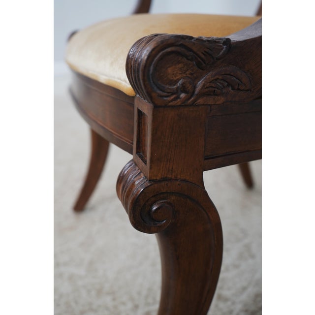 Set of 10 Century Regency Dining Chairs For Sale - Image 14 of 18