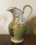 Antique 19th Century Old Porcelain Cream Hand Painted Pitcher For Sale - Image 11 of 13