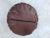 Berber Tribes of Morocco Brown Moroccan Leather Pouf Cover For Sale - Image 4 of 9