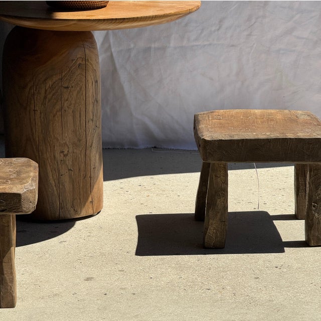 Small Stool in Teak For Sale - Image 15 of 18
